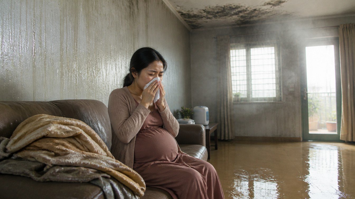 Vì Sao Mẹ Bầu Dễ Nhiễm Bệnh Trong Những Ngày Trời Nồm?