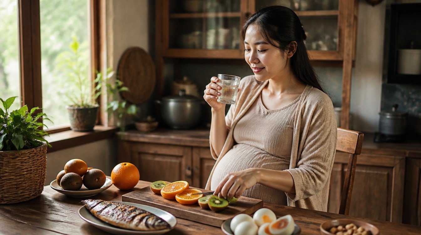 Xây Dựng Chế Độ Ăn Uống Nâng Cao Miễn Dịch Cho Thai Phụ